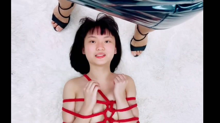 国产，性感女主把女奴束缚捆绑随意高跟踩脸踩肚子踩胸