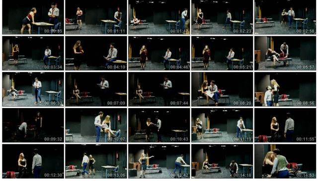 Escena La Venus de las Pieles舞台剧女主人的奴