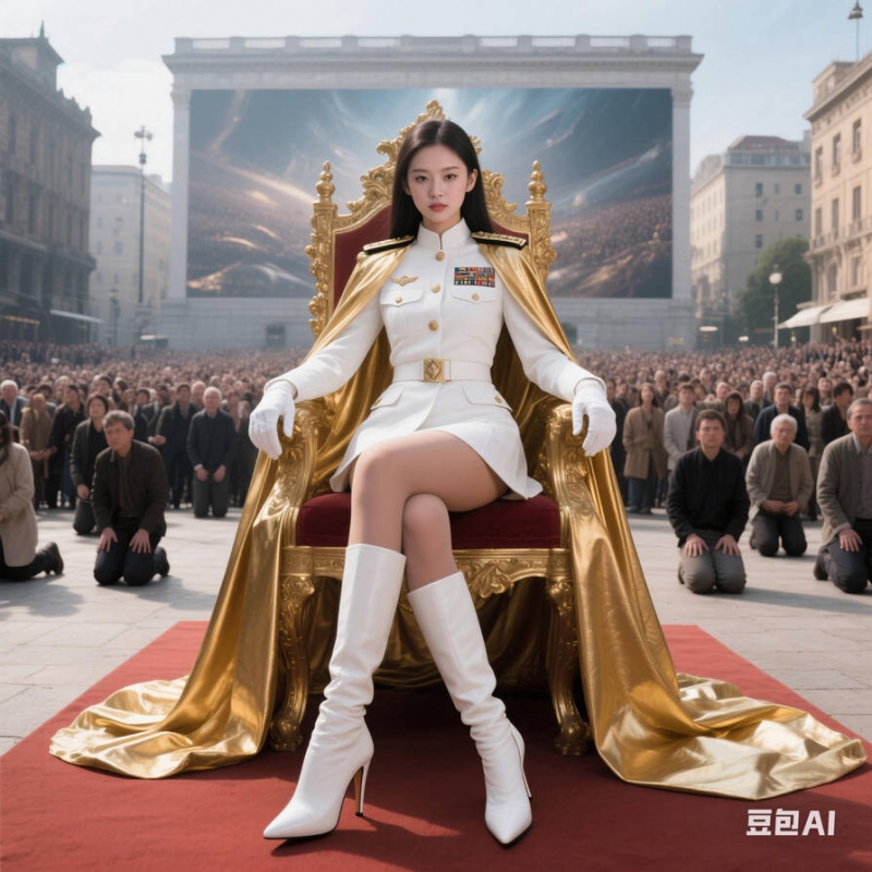 AI 生成女王图片