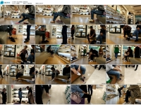 入夏前鞋店试鞋的棉袜玉足 美 女 大合集