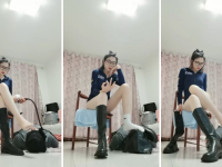 【皮皮】踢裆-口水-长靴虐狗