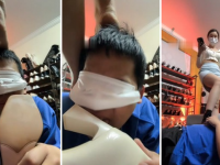 【倪梵】物化人体擦鞋器