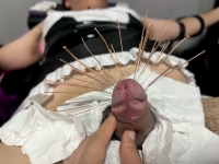 冰心女王$带徒弟一起穿刺，鲜血直流(附上视频)