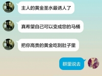 聊天记录  群里的狗贱的要死  真没办法