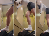 【妮蔻】强迫吃白袜深喉踩踏