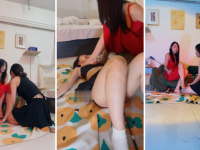 【等等】强迫闺蜜做贱奴【双视角版】