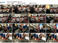 候车室玉足 美 女 多角度欣赏