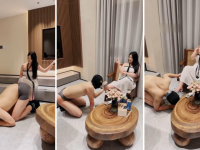 【千伊】伺候主子回家-重度鞭打-清理鞋底