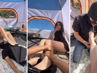 【斯羽】户外野餐都能玩贱狗