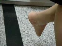 早期作品84—— 室内 ROU 丝 BIG MM 完美至极地玩鞋晾丝脚