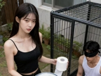 (AI)院子里养了一条吃屎狗，重口味，庆祝第一次发图评论...