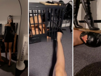 【Sera】丝袜塞嘴-长靴高跟碾压狗头