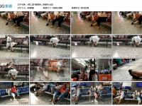 候车室微胖船袜 小妹脱鞋晾脚合集