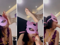 【倪小主】喜欢舔臭脚丫的闺蜜