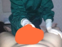 国产医疗，手术服龟头责榨射15分