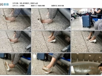 候车室DUAN ROU SI WA 少付脱鞋放松动作