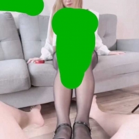 若雪女神】黑丝玩DD，足交榨射