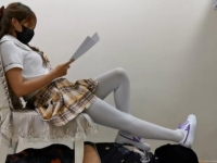 【若依s】小白鞋小白袜踩踏