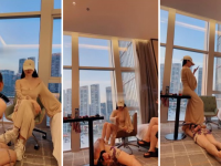 【黛樱】双S-暴力虐打麻包袋狗【双视角版】