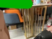 冰城，黑皮靴踩鸡鸡，白棉袜黑丝足交榨射14分