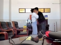 网爆门事件监控偷拍名师工作室领导和女下属会议室偷情...