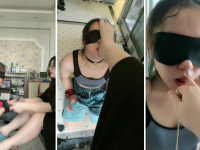 【小羊】母畜-抽耳光-裸足舔