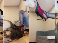 【晚晚】闺蜜非要做贱奴