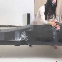 国产木乃伊，撸鸡鸡榨射26分