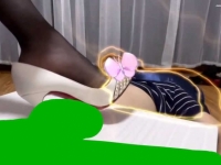 国产女主，多双高跟，插马眼，强制撸鸡鸡榨射40分