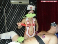 黑色女王情趣护士角色调教