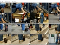 乘高铁偶遇两位 SI WA 玩鞋 SHU FU