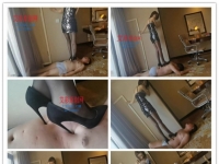 冷美12厘米高跟狠踩