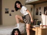 女大学生寝室里的主奴生活（2）