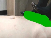 小鱼女神】办公桌下黑丝高跟足交